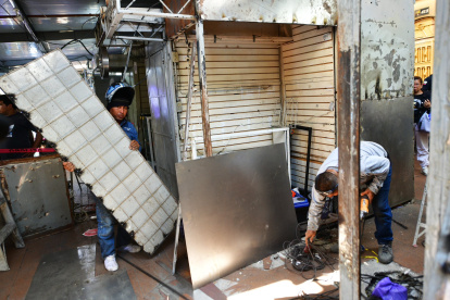 Municipio trabaja en la reparación del sitio.