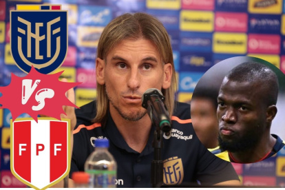 Sebastián Beccacece confía en Enner Valencia que pueda estar ante Perú.