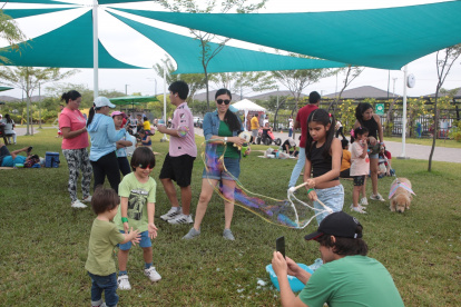 El evento gratuito reunió a cientos de familias, locales y turistas.