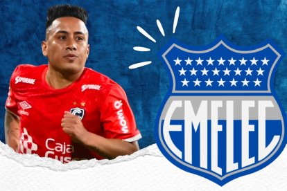 Christian Cueva ya había sido anunciado como fichaje de Emelec.