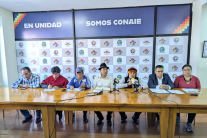 Líderes de la Conaie advierten medidas contra legisladores de Pachakutik