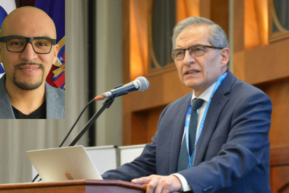 Richard González, juez suplente del TCE, denunció al juez titular Fernando Muñoz.