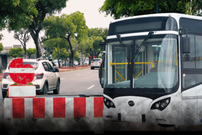 Desde este martes se aplican desvíos por cierre vial en la avenida Plaza Dañín