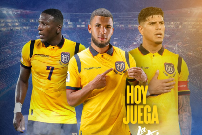 La selección ecuatoriana juega hoy para conseguir los puntos y llegar al Mundial 2026.