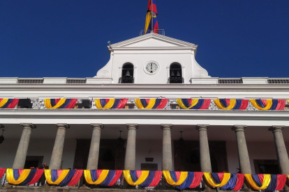 Palacio de Carondelet, situado en la ciudad de Quito, capital de Ecuador.