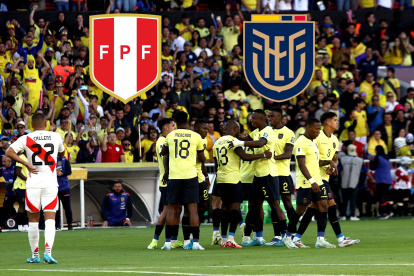 Ecuador y Perú tiene una gran diferencia en el valor de sus plantillas.