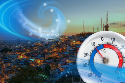 Ecuador presentará una baja en las temperaturas en los próximos meses