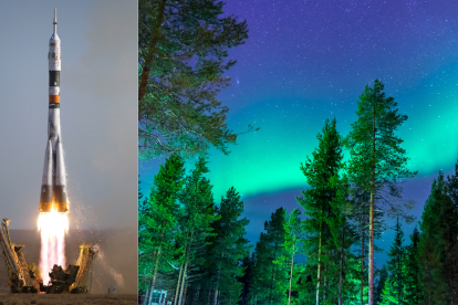 Cohetes de la NASA fueron usados para cruzan el cielo ártico y analizar los efectos de las auroras sobre la atmósfera terrestre