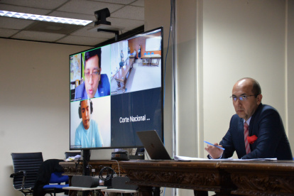 Este 10 de junio de 2025, en la Corte Nacional se realizó la audiencia de habeas corpus y de recusación pedida por Jorge Glas.