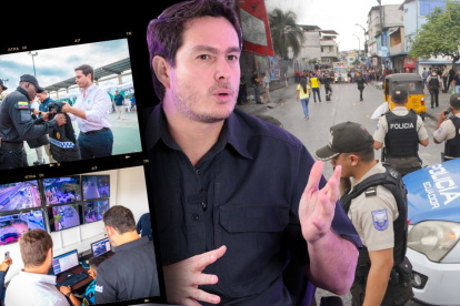 Fernando Cornejo, presidente de Segura EP, volvió a defender el modelo de seguridad que propone para Guayaquil.