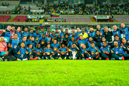 El festejo de la Tricolor tras clasificar al Mundial de 2026.