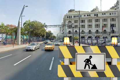 Habrá intervención vial en la avenida Malecón.