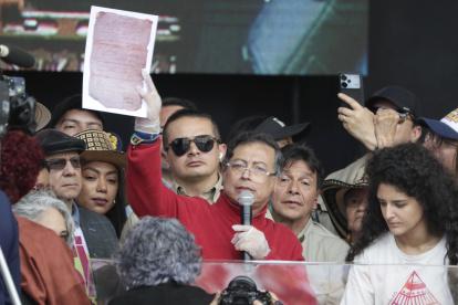 El presidente de Colombia, Gustavo Petro.