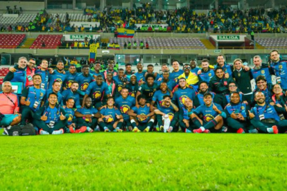 La Tri celebrando su clasificación al Mundial 2026: Ecuador buscará hacer historia en Norteamérica.