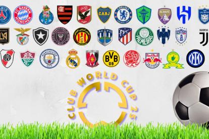 En el Mundial de Clubes 2025 jugarán 32 equipos.