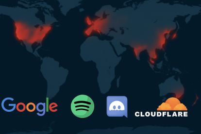 Usuarios reportan interrupciones en servicios populares como Google Cloud, Spotify y Discord el 12 de junio de 2025.