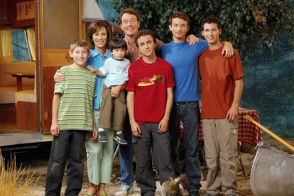 Bryan Craston y sus compañeros de Malcolm