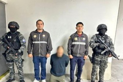 El principal sospechoso del femicidio fue capturado en el centro de Quito.
