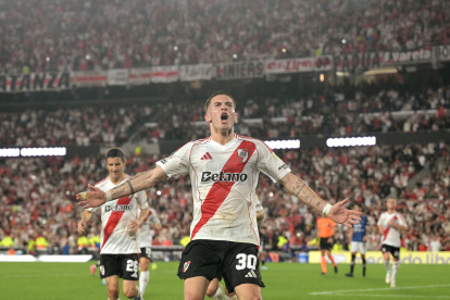Franco Mastantuono, centrocampista de River Plate.