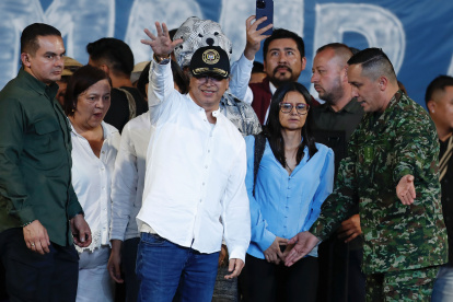 El presidente de Colombia, Gustavo Petro.