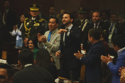 El presidente de la Asamblea Niels Olsen fue elegido el 14 de mayo con el voto de la mayoría coordinada por ADN.