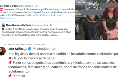 En la Ley Urgente de Innovación de la Gestión Pública se incluyen reformas al Código de la Niñez sobre adolescentes infractores