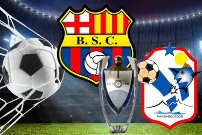 Barcelona SC y Manta chocan en la fecha 16 de la LigaPro 2025.