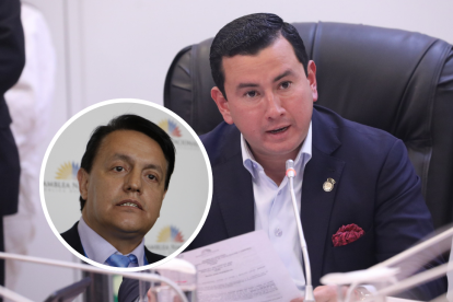 El excorreísta Ferdinan Álvarez preside la Comisión de Fiscalización.