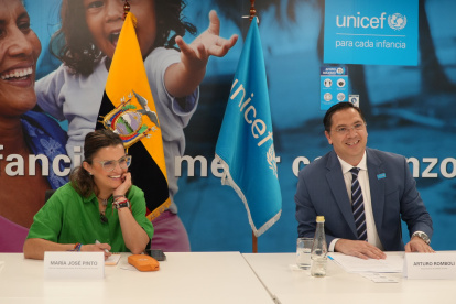 Vicepresidenta Pinto y autoridades de Unicef articulan estrategias contra el reclutamiento infantil criminal