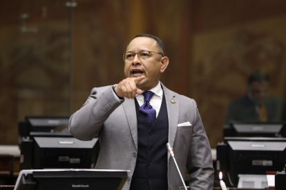 El asambleísta de la Revolución Ciudadana, Ronal González.