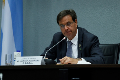 Foto de archivo del exministro de Turismo de Brasil, Gilson Machado.