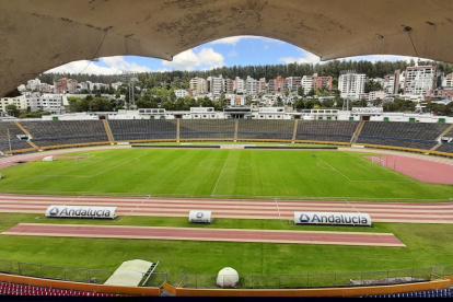 El estadio Atahualpa cumplió 74 años desde su fundación en 1951.