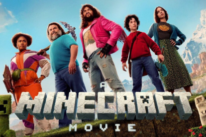Portada de Una película de Minecraft