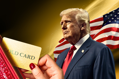 Donald Trump presentó este 2025 el plan para la "Gold Card" o "Trump Card" en Estados Unidos.