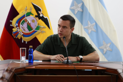 El presidente Daniel Noboa ordenó el traslado de la Comandancia de la Policía a Guayaquil.