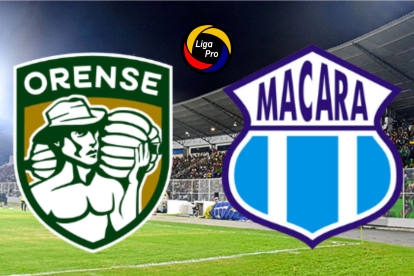 Orense y Macará se enfrentan por la jornada 16 de la LigaPro 2025.