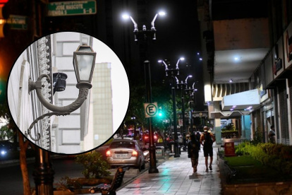 Las luminarias han sido reemplazadas temporalmente.