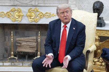 Fotografía de archivo del presidente de EE.UU., Donald Trump.