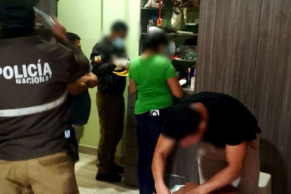 Una serie de allanamientos simultáneos se realizaron en los cantones de Montecristi, Manta y Portoviejo, en la provincia de Manabí.