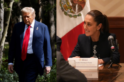No se concretó la reunión entre Donald Trump y Claudia Sheinbaum.