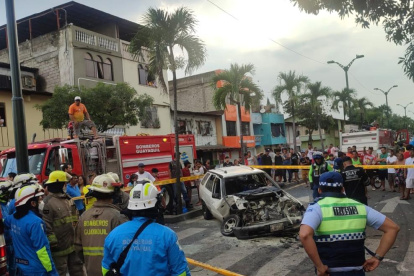 Accidente de tránsito en Guayaquil