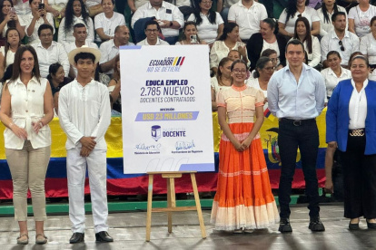 2.781 docentes se incorporan al sistema fiscal.