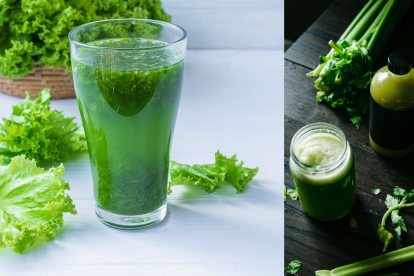 El jugo de apio destaca por sus propiedades diuréticas, antioxidantes y digestivas