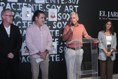 Sébastien Mélières, Chiqui Castro, Carlos Miranda y Cristina Game.