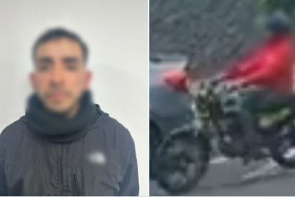 Delincuentes en moto interceptaron a una mujer en plena vía pública; ella salía de un banco