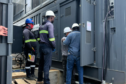 La central Esmeraldas III debe aportar 91 MW al Sistema Nacional Interconectado (SNI)