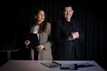 Joselyn Gallardo y Santiago Carpio protagonizan la obra Game.