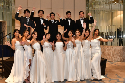 Yu Chen Weng, Alejandro García, Charlie García Gómez, Alessandro Dassum, David Zunino, Giuliana Crow, Rafaella Ycaza, Romina Noboa, Sofia Yin, Isabella López, Danella Camacho, Daniela Arcos, Ivanna Arcos y Ashley Flores.