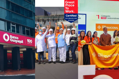 Banco Internacional, Eurofish y Banco Guayaquil lideran el ranking Great Place to Work 2025 por su enfoque en el bienestar laboral.