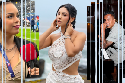 Christian Cueva fue entrevistado por Majo Gavilanes tras su presentación en Emelec.